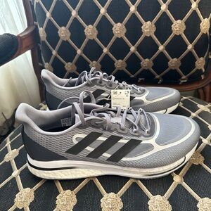 Adidas Supernova+ M Running Shoes Gray Black FX2433 Men’s Size 10.5 NWT